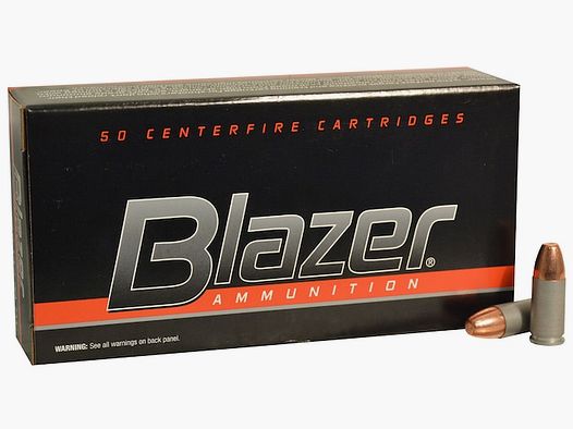 CCI Blazer Aluminum 9mm Luger 115GR FMJ 50 cartridges