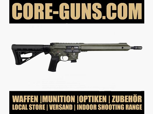 SCHMEISSER AR15-9 SPORT M OD GREEN 14,5" LL halbautomatische Büchse sofort verfügbar, Versand +20€