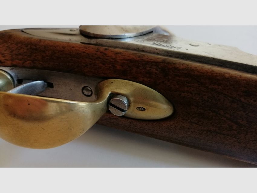 Zeldzame pistool 1816 omgebouwd TBIS uit 1819 – Homogeen en in uitstekende staat, afbeelding 18 van 20