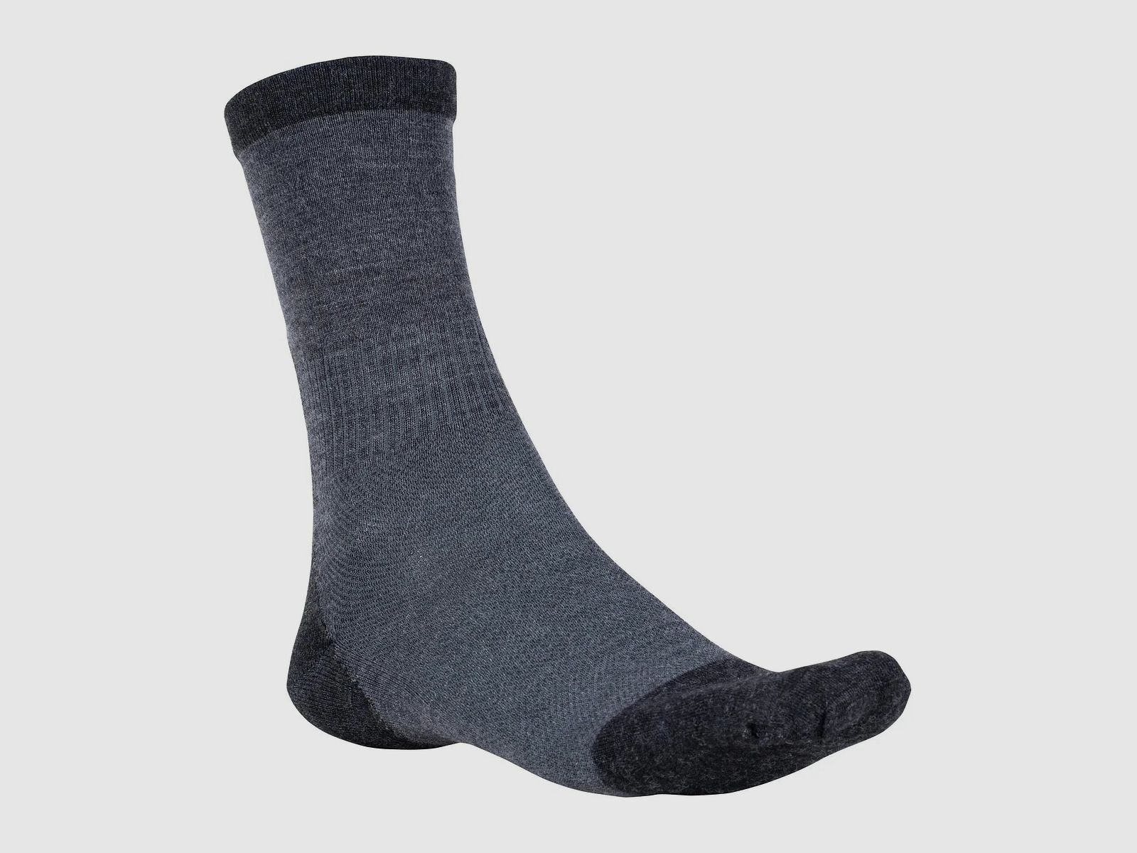 Woolpower Socken Skilled Liner Classic dunkelgrau schwarz