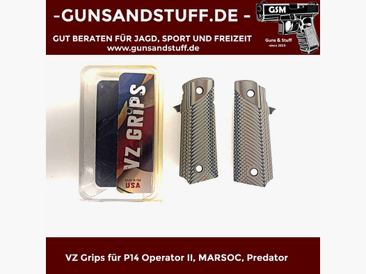 VZ Grips per P14 Operator II, MARSOC, Predator