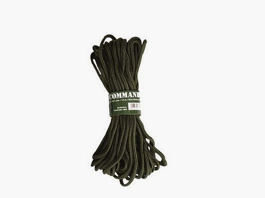 COMMANDO-SEIL OLIV 5MM x 15 METER