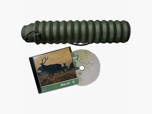 Wegu-GFT Hirschruf (Richiamo per cervi) + CD