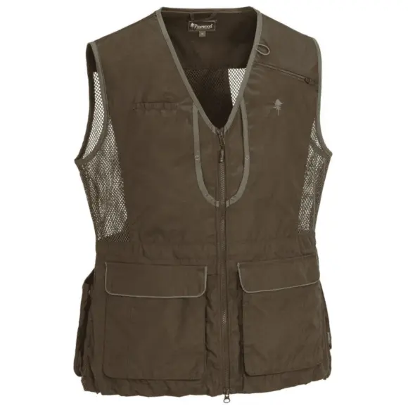 Sportweste Braun Spezial Hund Pinewood Damen