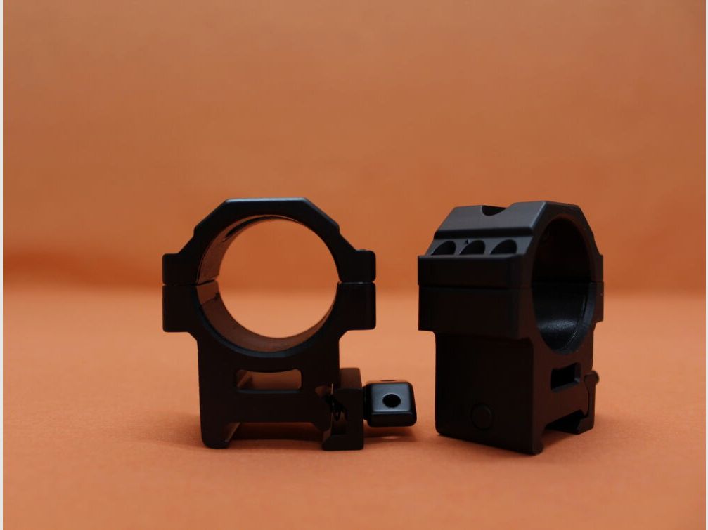 UTG - Leapers UTG QD pierścienie montażowe 30mm średnie (RG2W3156) z blokadą obrotową aluminiowe czarne do profilu Picatinny BH=15mm