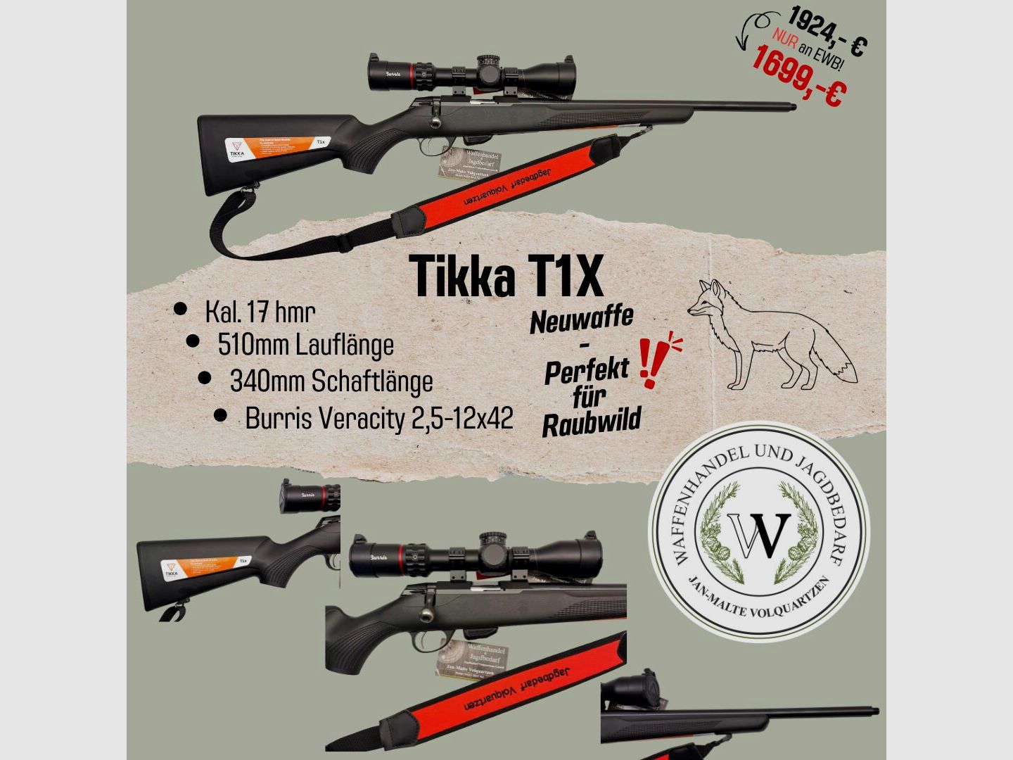 Tikka T1X