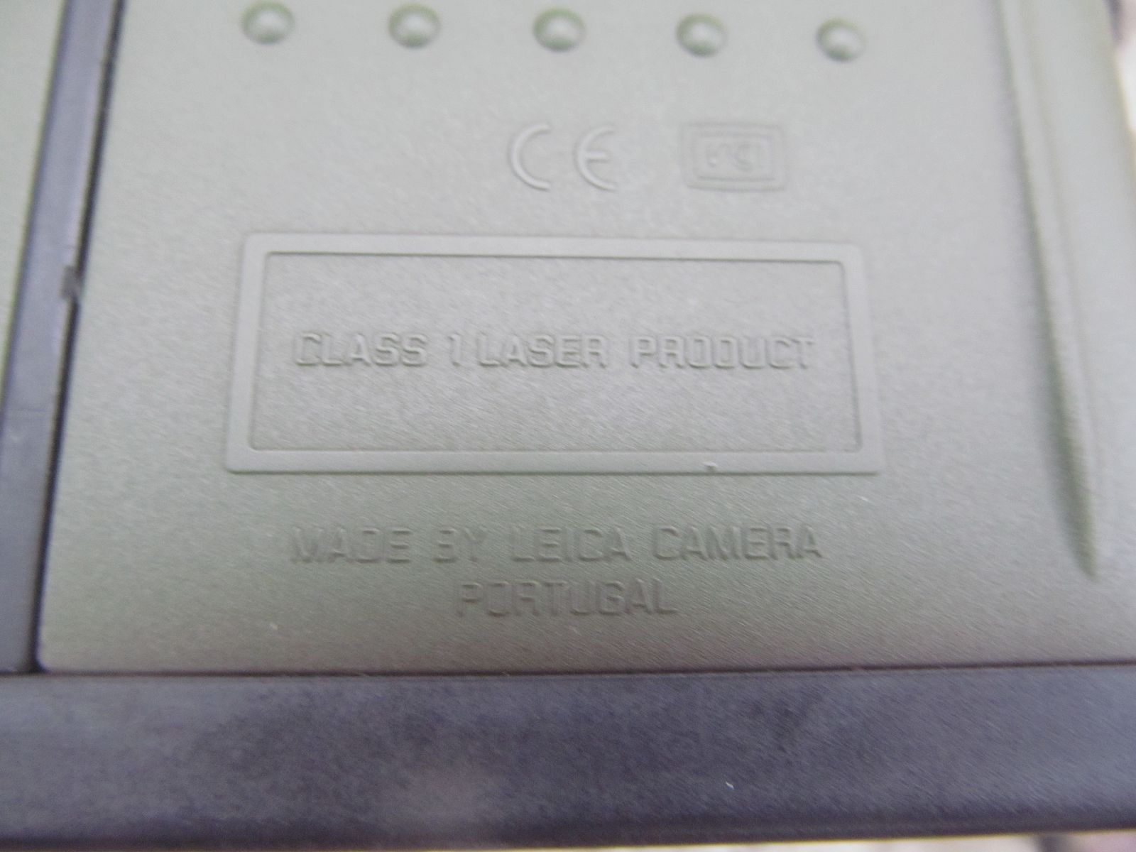Leica Rangemaster LRF 900 scan