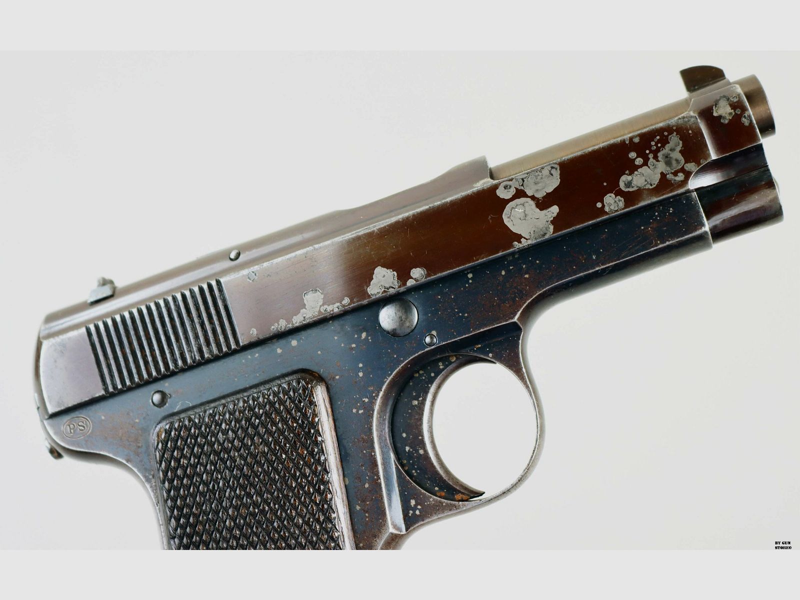 Pistole Beretta mod. Brevetto 1915 Kal. 9 mm Glisenti Matr. 7842, Bild 7 von 12