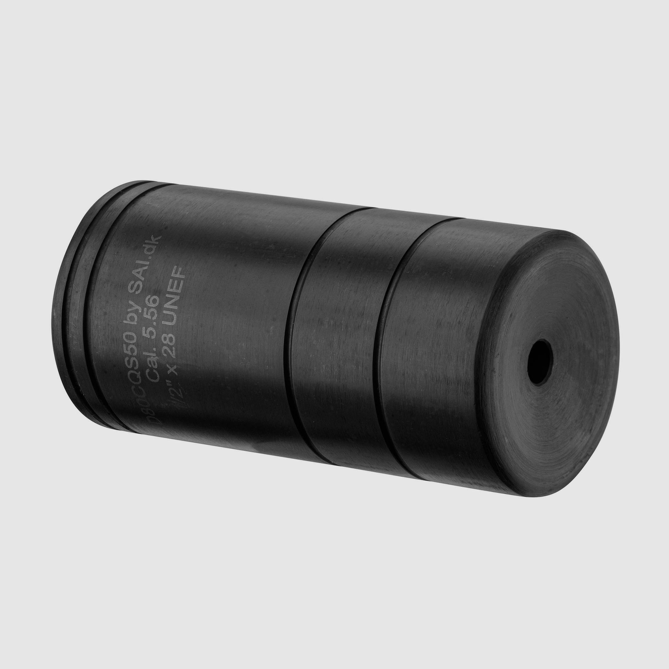 Tłumik SAI D80CQS50 do AR15 w .223 montaż przedni 1/2×28, zdjęcie 1 z 3