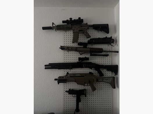 Airsoft Sammlung abzugeben 
