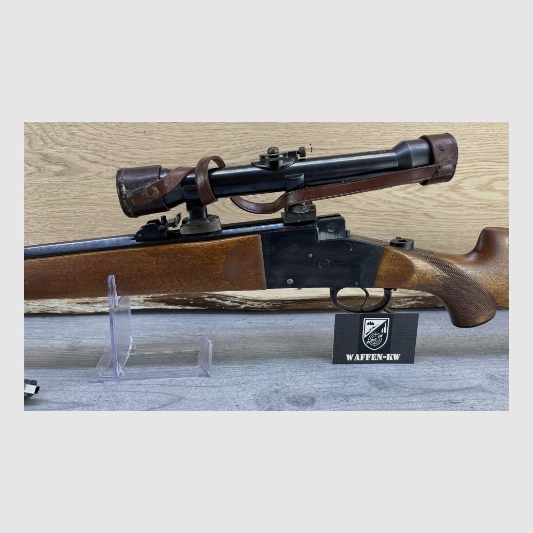 Fusil à bloc vertical - Fritz Langenhan Mod. 1936 + lunette Zielvier et .22lr