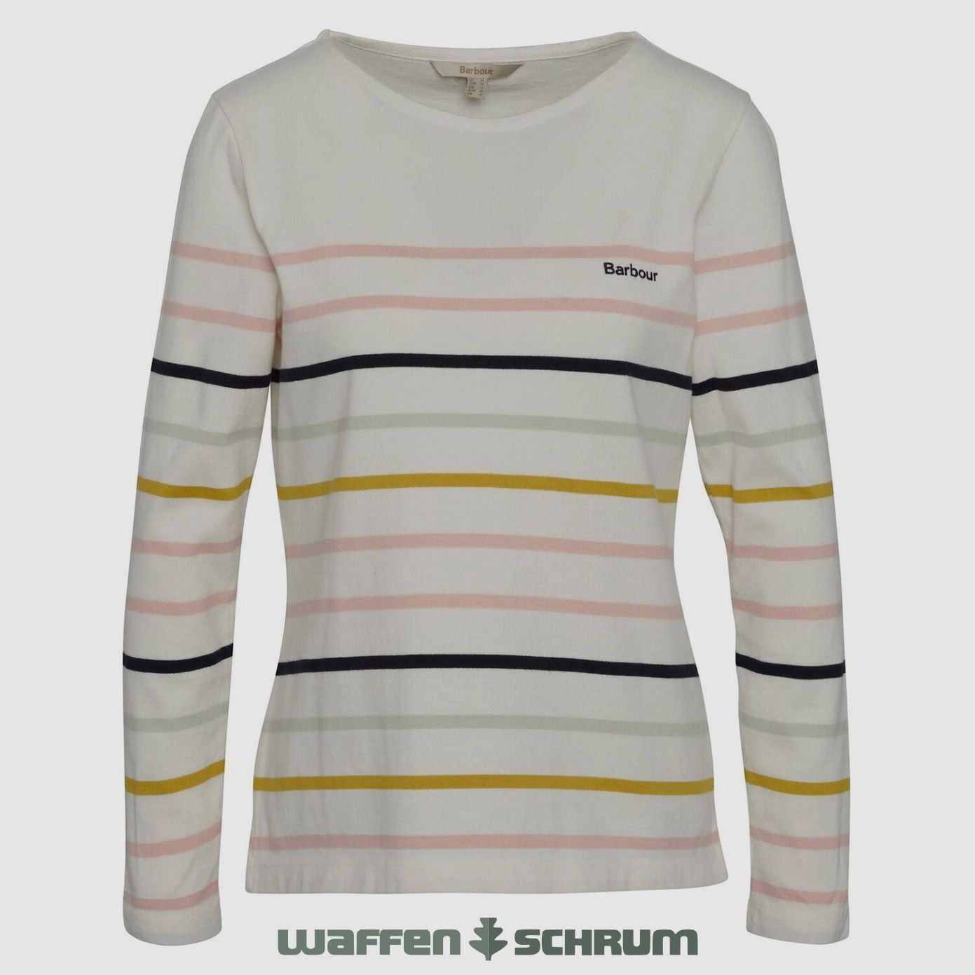 Koszulka z długim rękawem Barbour Hawkins Cloud Stripe