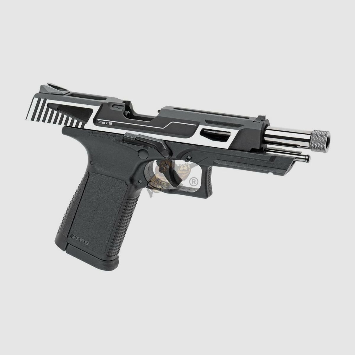 G&G GTP9 MS GBB Airsoft Pistole Metall Version in Dual Tone -F-