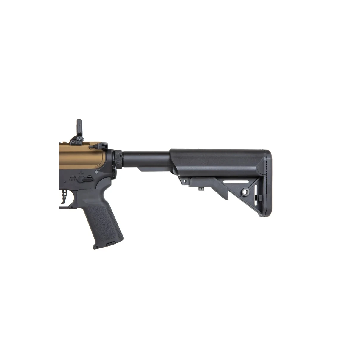 SA M4 Carbine M-LOK (SA-P22 PRIME™ Aster II ETU BLDC™) Fucile Airsoft Libero da 18 – Chaos Bronze -F-, immagine 9 di 24