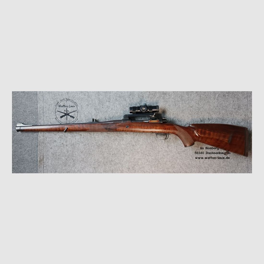 BRNO ARMS CZ Mod. 98 Stutzen mit Rotpunkt mit Recknagel Abzug