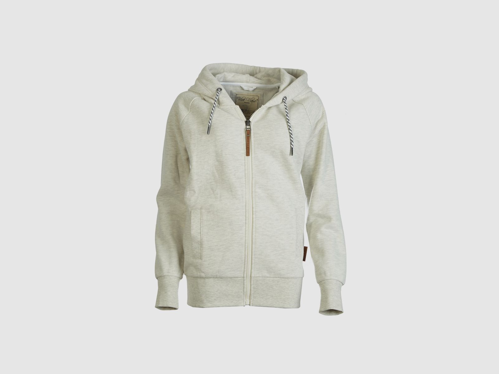 Blue Flame Kapuzenpollover Beige
