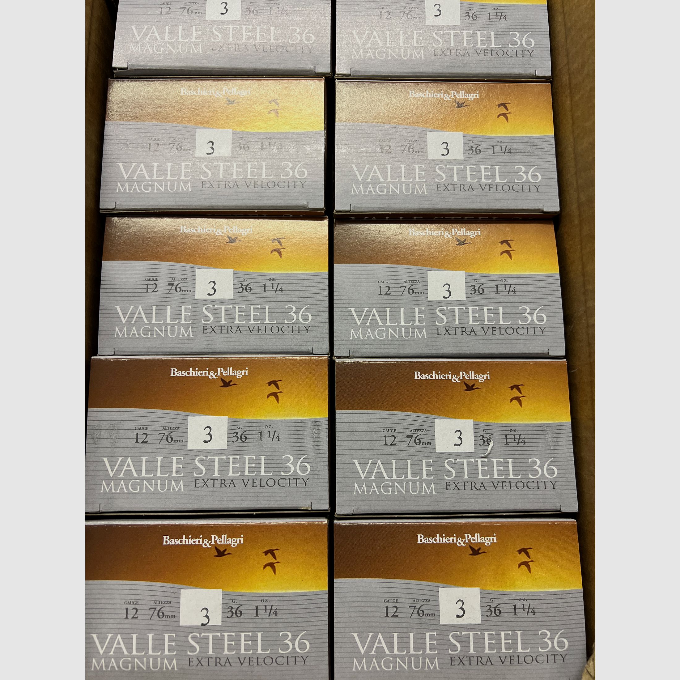 Baschieri & Pellagri Baschieri & Pellagri 12/76 Valle Steel *Bleifrei* Magnum Steel HV 3,3mm 36g, Bild 3 von 3