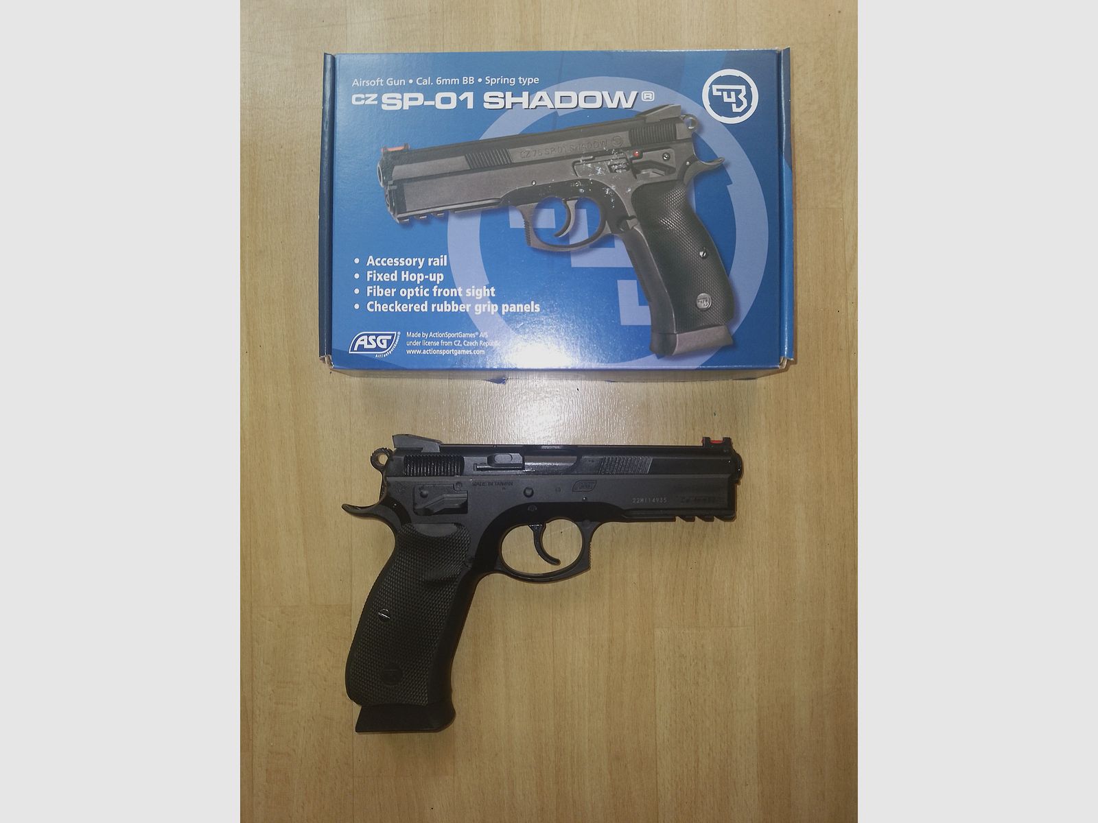 CZ 75 Shadow SP01 6mm