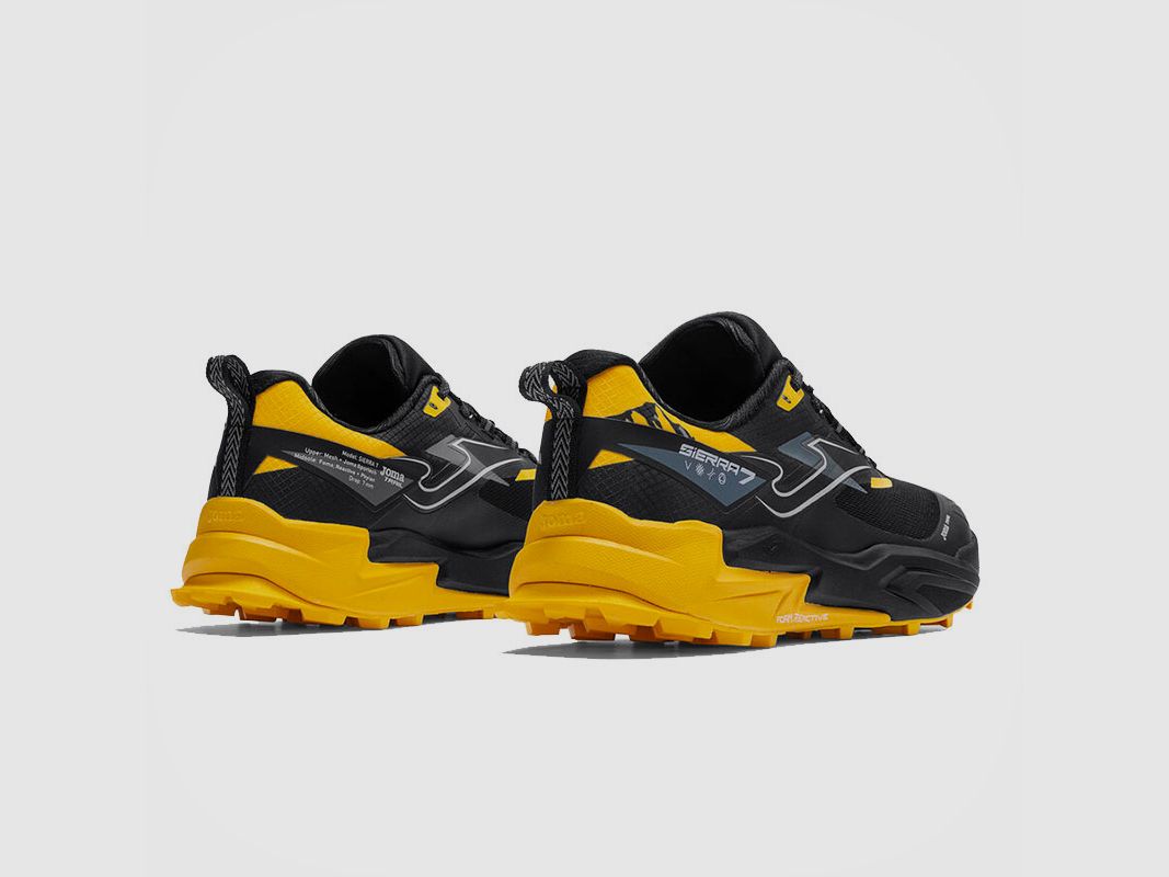 SCARPE – UOMO – JOMA – SIERRA Black / Yellow, immagine 3 di 5