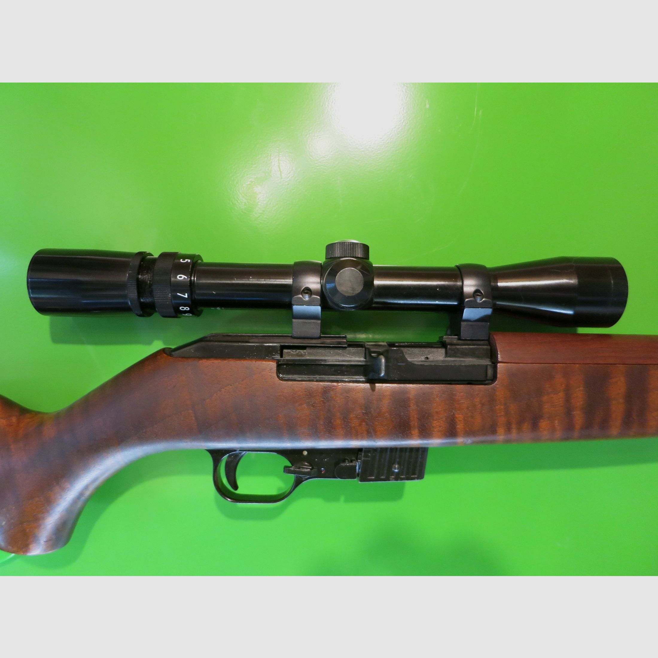 ERMA EGM1 Model 70, SL-Büchse im Kal. 22lr +BUSHNELL SPORTVIEW 3-9 X 32       #20-