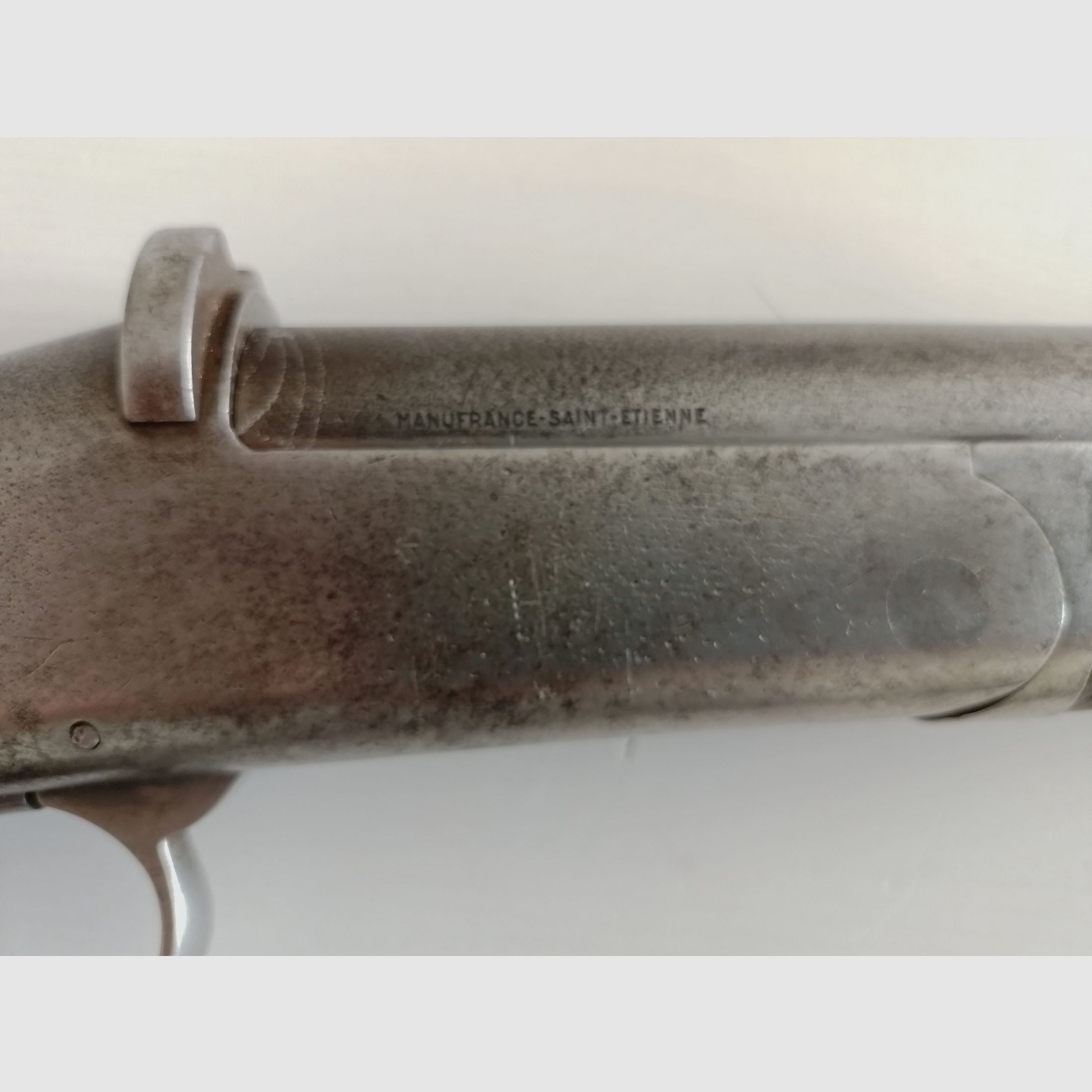 Schöne Kipplaufbüchse Dekowaffe