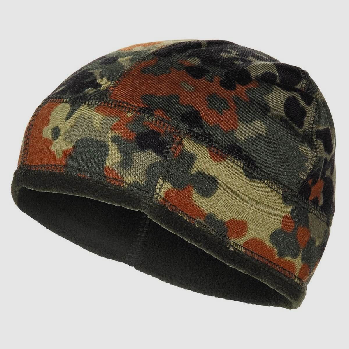 MFH BW Fleecemütze - S/M - Flecktarn