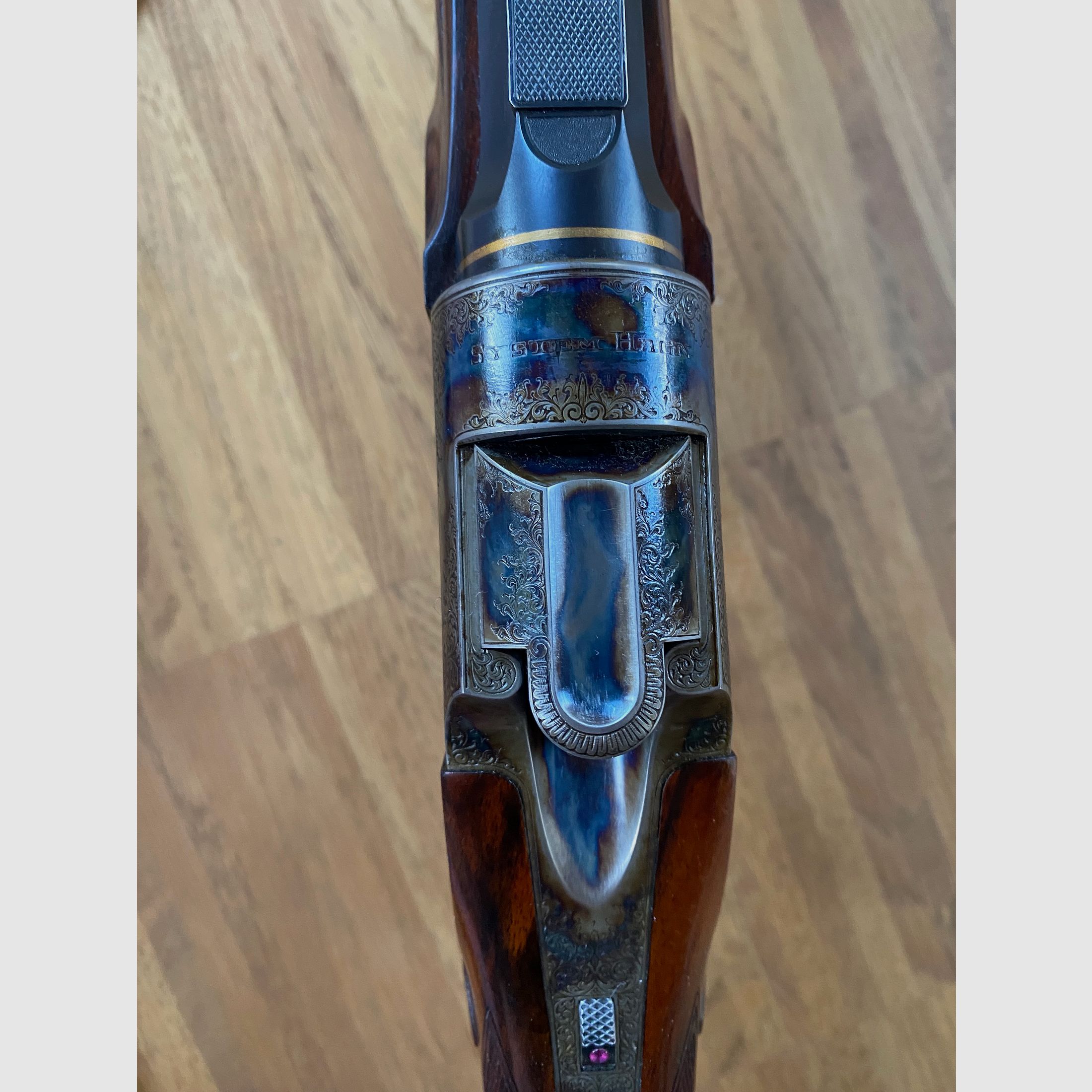 Hagn Blockbüchse Ralf Martini Canada Güllert Grabado Bunthärtung