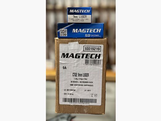 Magtech FMJ 115gr