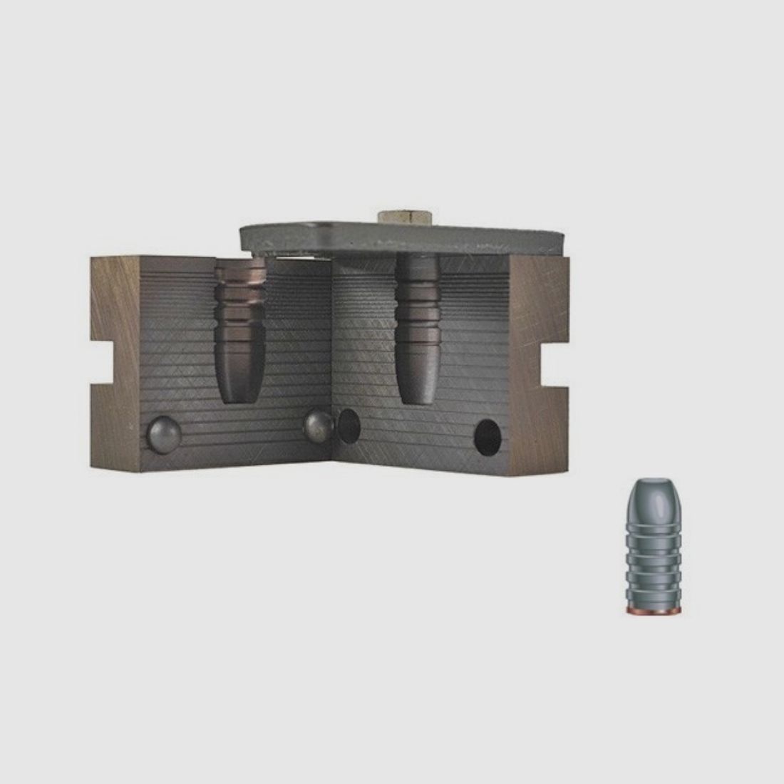 RCBS Giesskokille .458 / 11,63 mm 405 gr / 26,2 g 45-405-FN 1-fach Flachkopfgeschosse .458