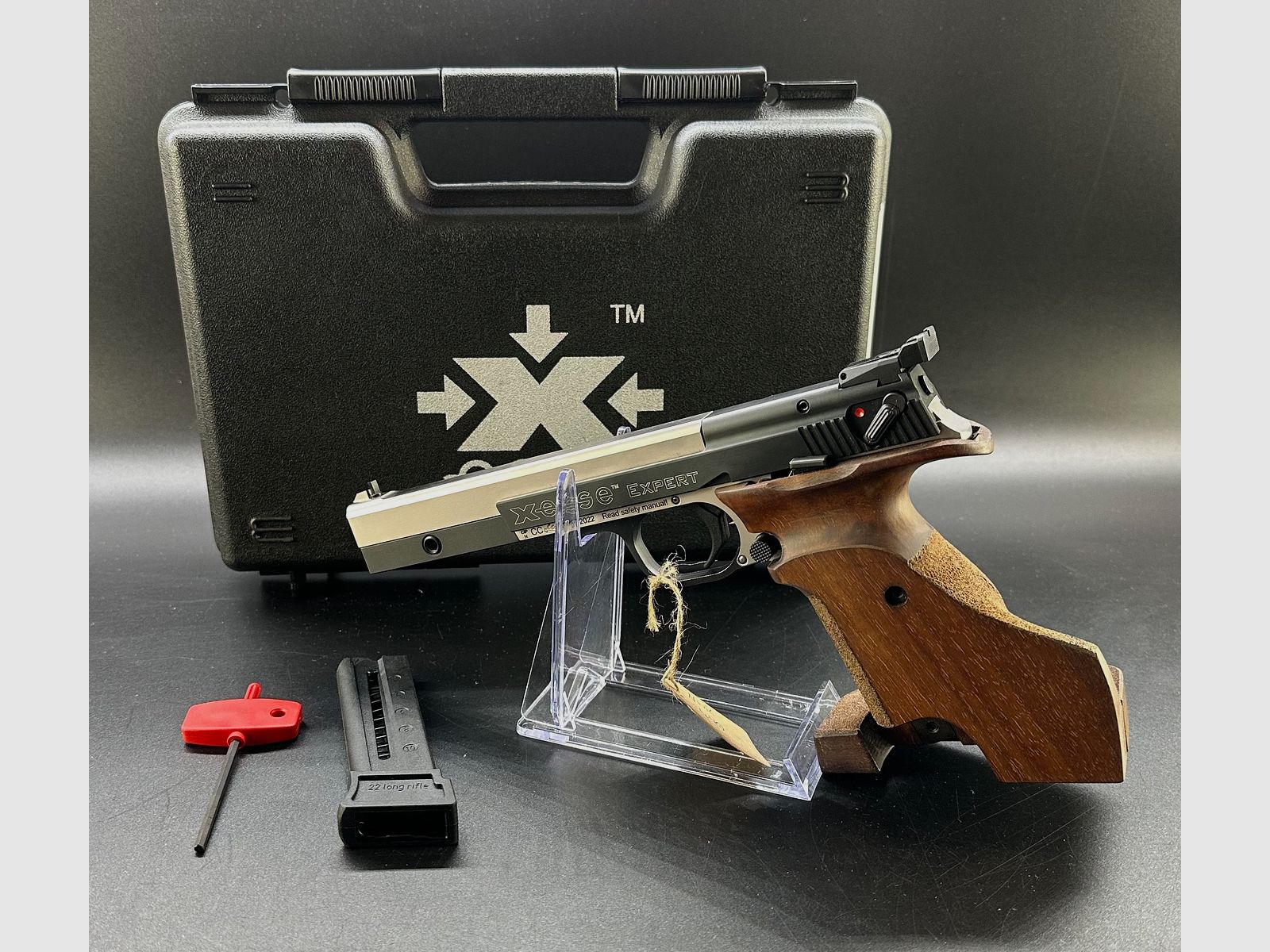 Broń pokazowa Hämmerli półautomatyczny. Pistolet XESSE SF Expert Black .22 lr