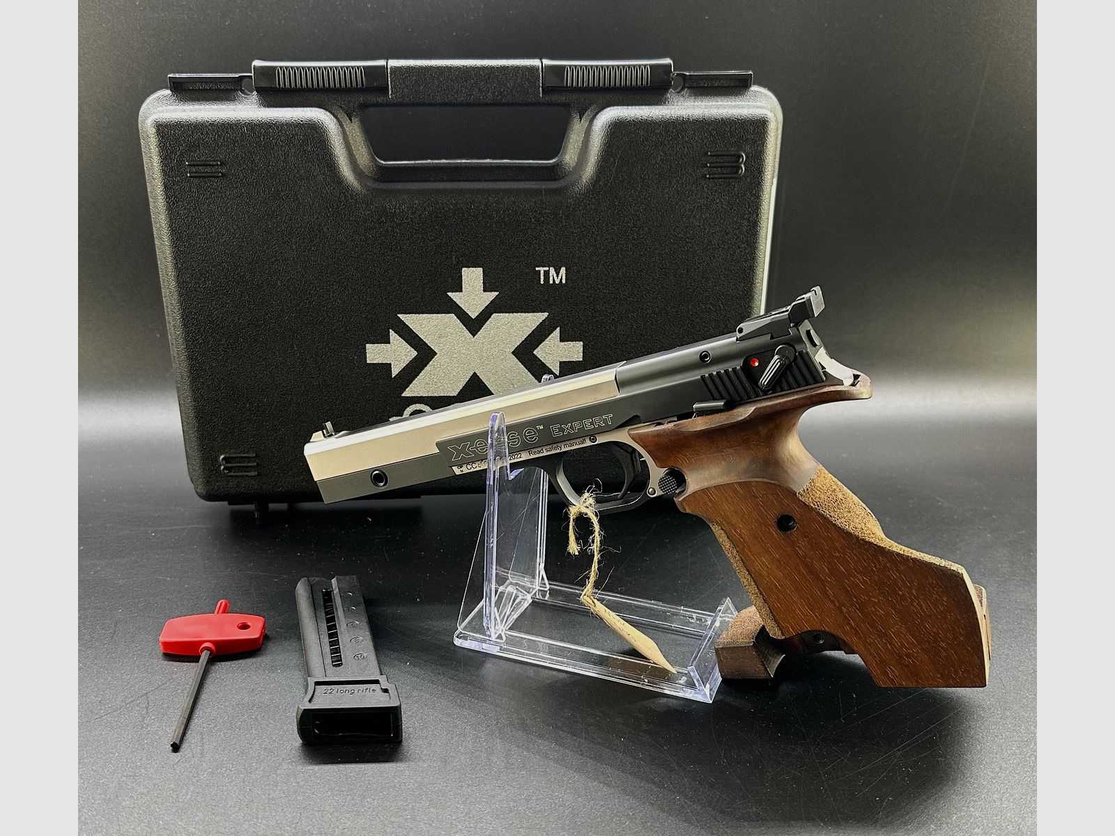 Demonstration weapon Hämmerli semi-automatic pistol XESSE SF Expert Black .22 lr