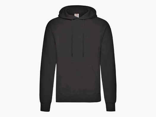 Fruit Of The Loom Fruit of the Loom Kapuzenpullover Classic Hooded - Schwarz / S Herren