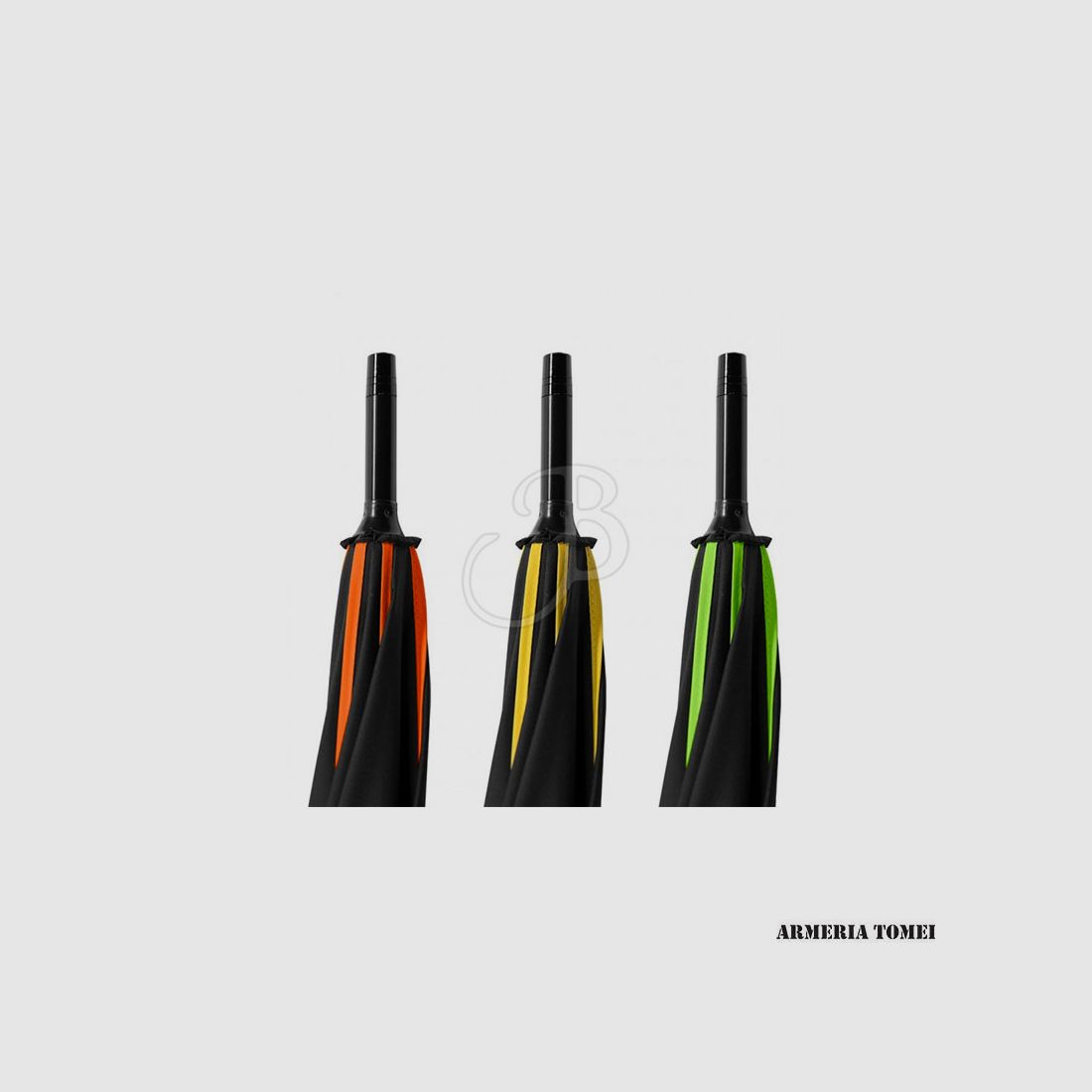 GLOCK – PARAGUAS 90CM Ø115CM AMARILLO-Negro, imagen 2 de 2