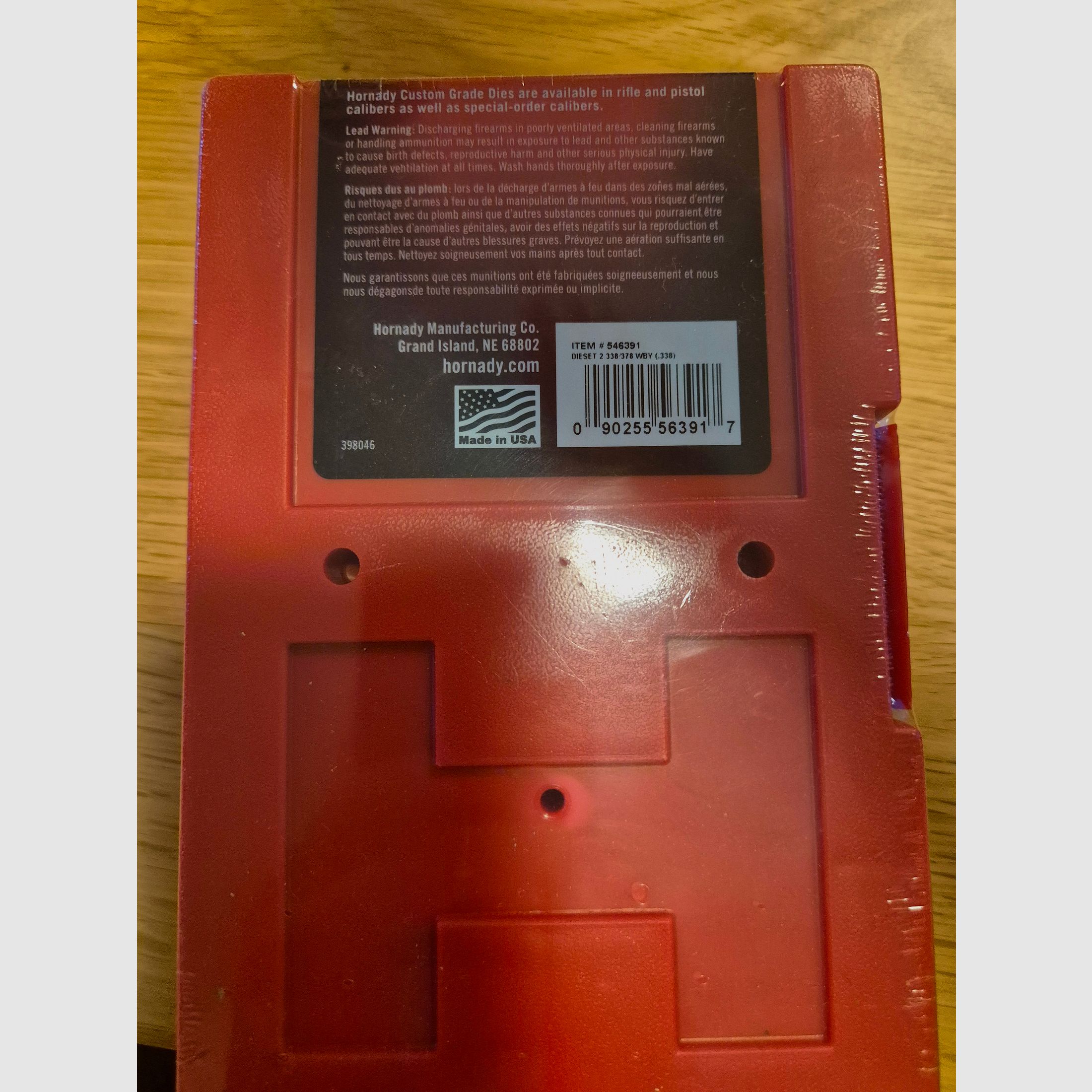 Hornady die set 338/378 WBY, image 2 of 2