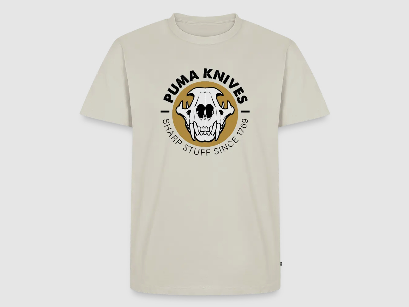 PUMA Men’s Premium T-Shirt "Skull Frontal Sharp Stuff"