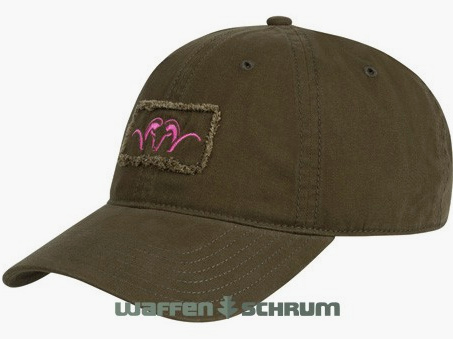 Blaser Cap Argali Woven Badge Dunkel Oliv/ Heidekraut