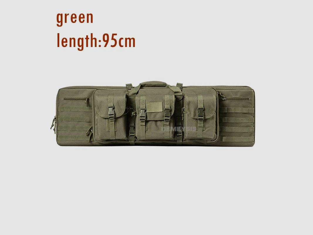 Taktische MOLLE-Waffentasche für 2 Gewehre – 600D Oxford – Rucksack & Tasche – 95 cm / 116 cm – Airsoft, Jagd, Schießsport
