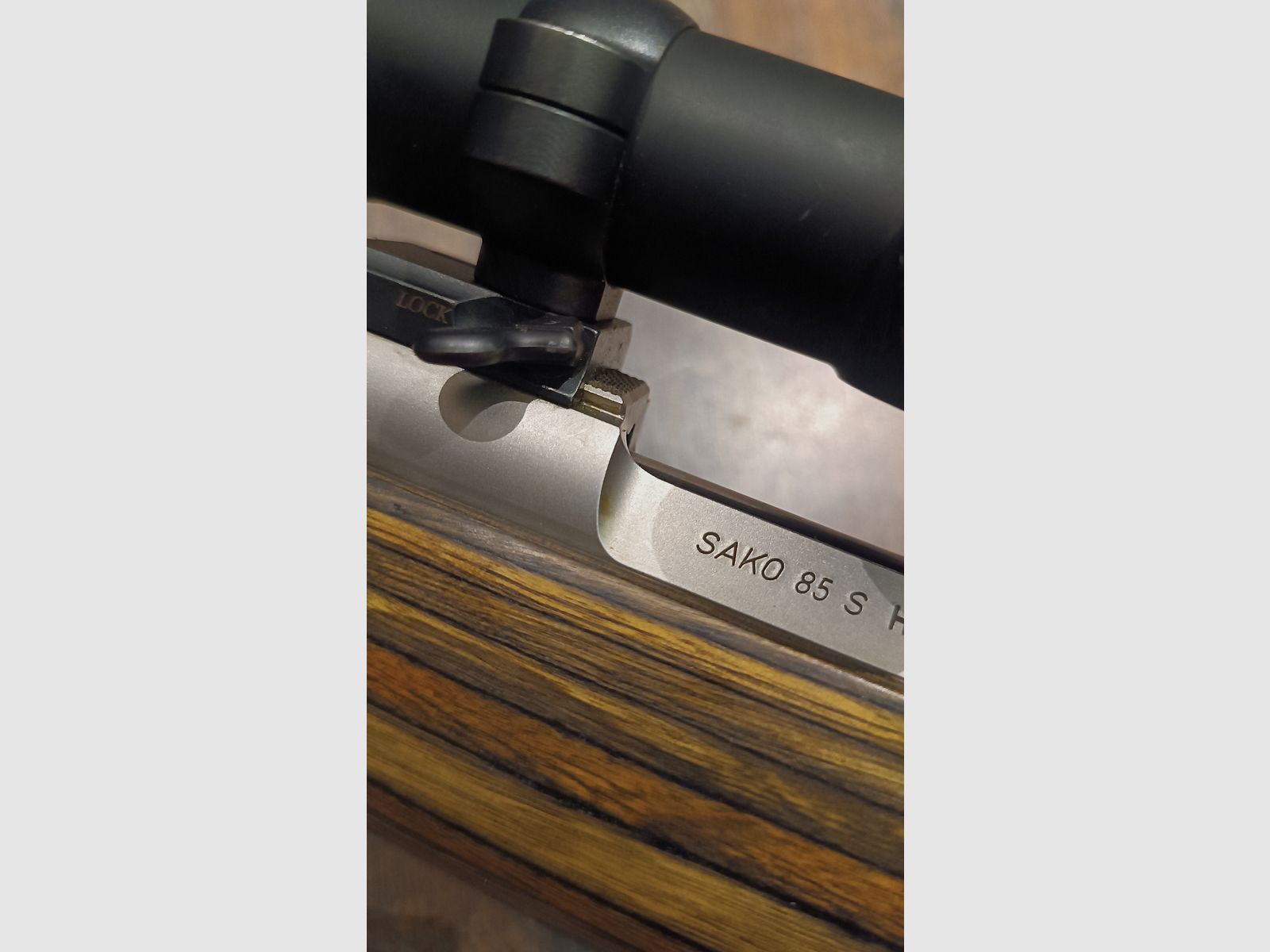 Sako 85 .308Win, inoxidable, con culata KKC. Como Tikka, Savage Remington