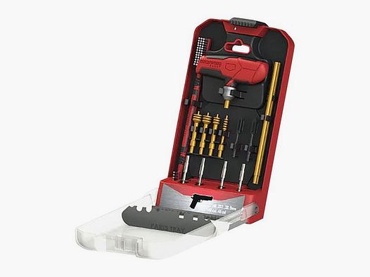 BIRCHWOOD CASEY HANDGUN CLEANING KIT 16 PIECE