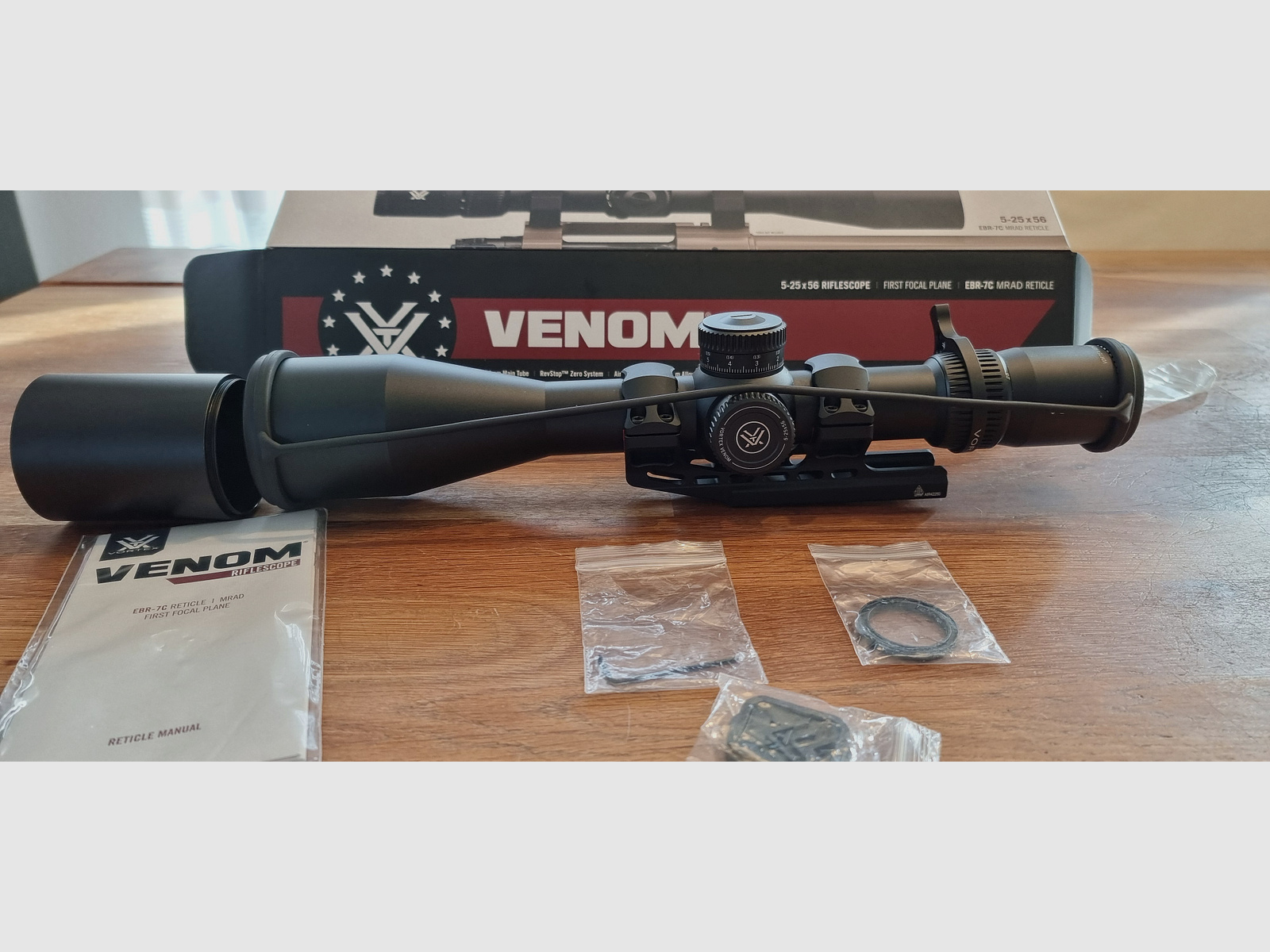 Vortex Venom 5-25x56 FFP EBR-7C MRAD