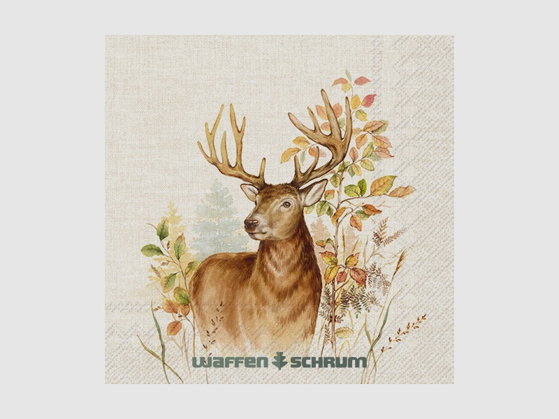 Fritzmann Servietten Hirsch