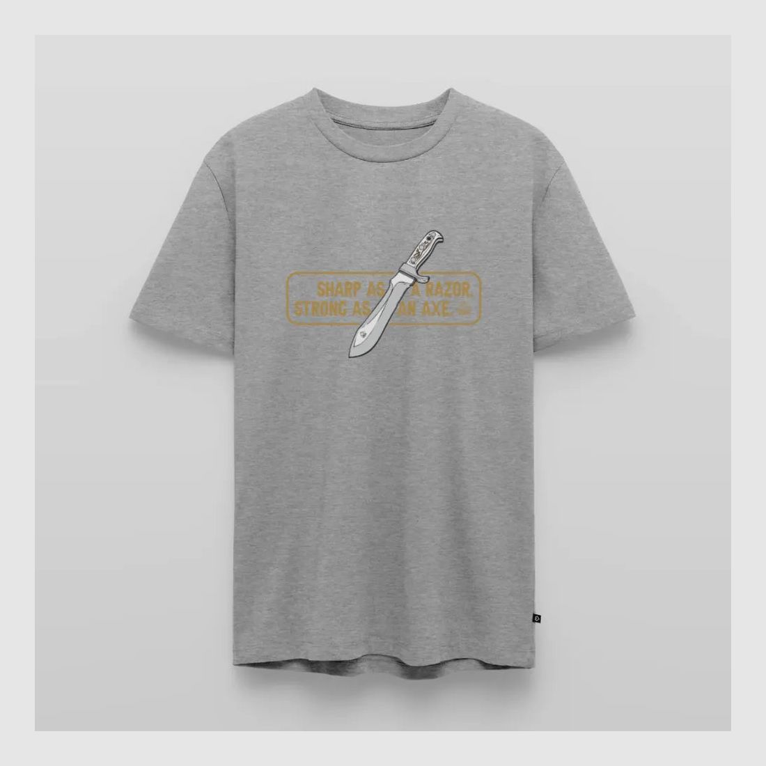 PUMA Męska Premium T-Shirt "White Hunter Sharp & Strong"