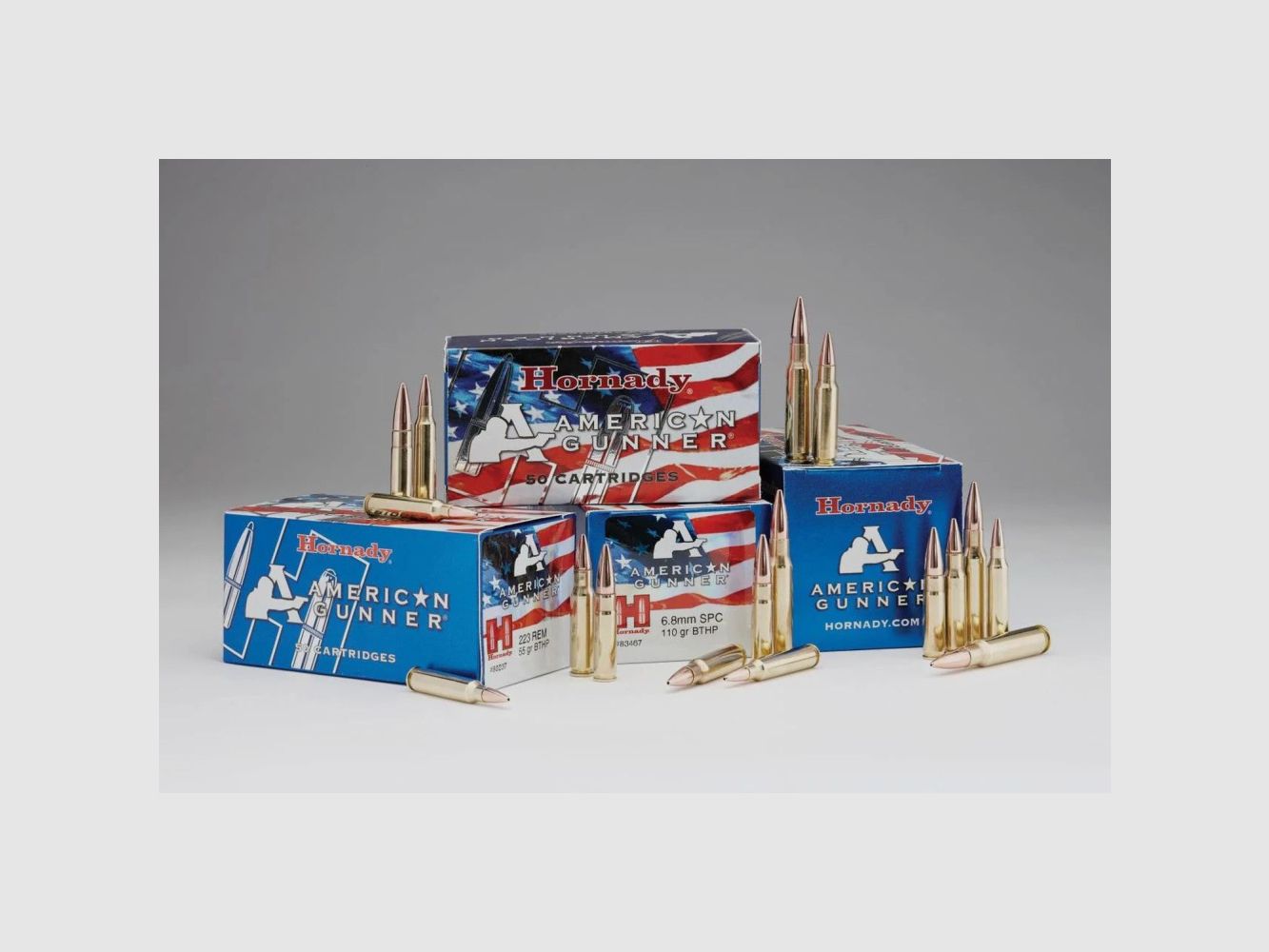 300 AAC Blackout Hornady AMERICAN GUNNER® 125 gr HP MATCH™ VE50