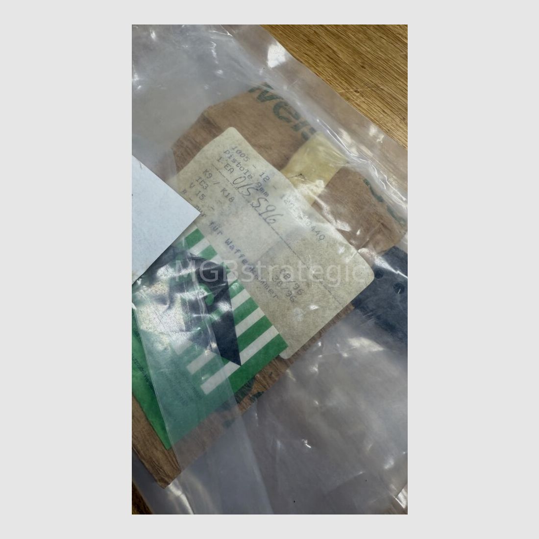 Walther P1 ex Bundeswehr Depobestand mit Depo Tüte inkl. 1x Magazin P38 halbautom. Pistole 9mmLuger P 38 / mit Depotverpackung Ex Bw Depotbestand