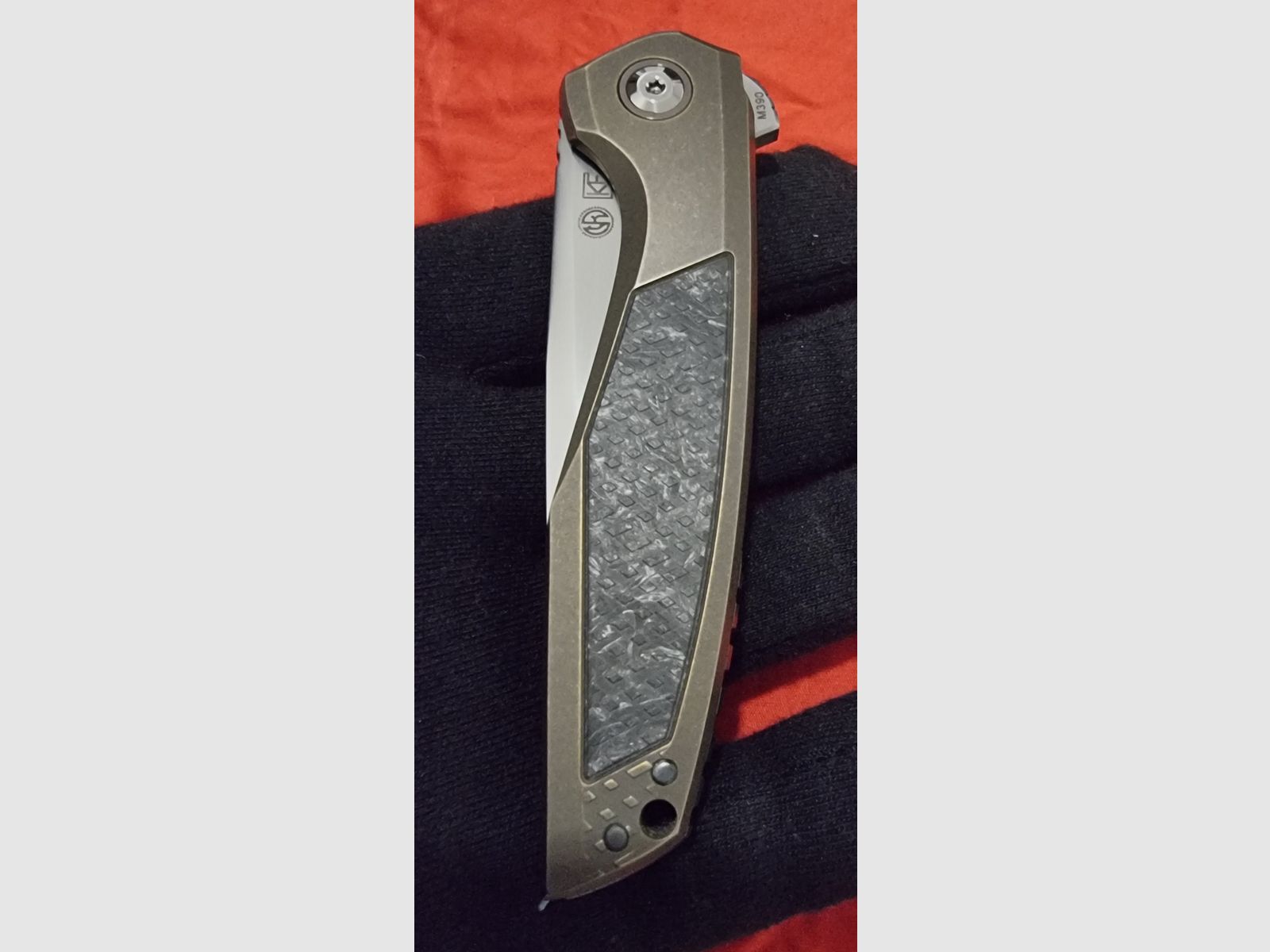 CKF Switch #257 – Tuff Knives – Beperkt 333 – M390 – Volledig titanium – nieuw