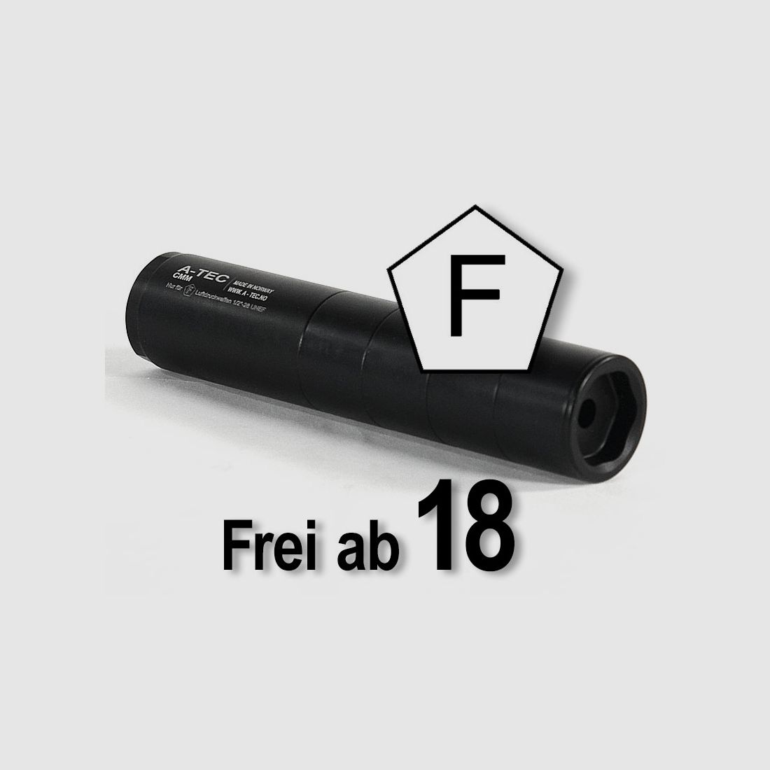 A-TEC CMM-4 AirRifle 1/2"-28 UNF (Kaliber .17 bis .22)