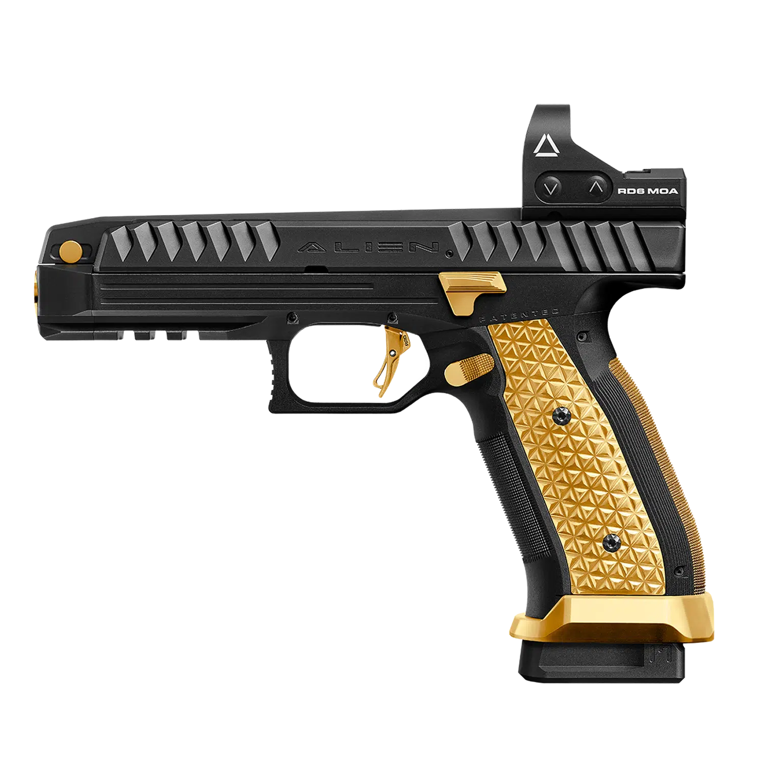 LAUGO ARMS Alien – Full Kit Limited Edition Black Gold, billede 2 af 4