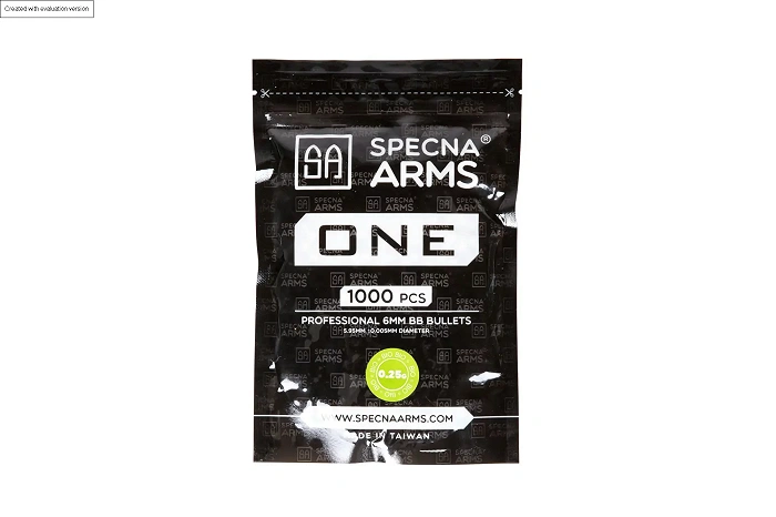 Kulki Bio 0.25g Specna Arms ONE ™ 1000 szt, zdjęcie 1 z 4