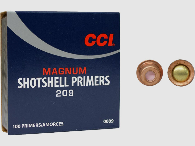 CCI amorces à balles 209M 100 pièces