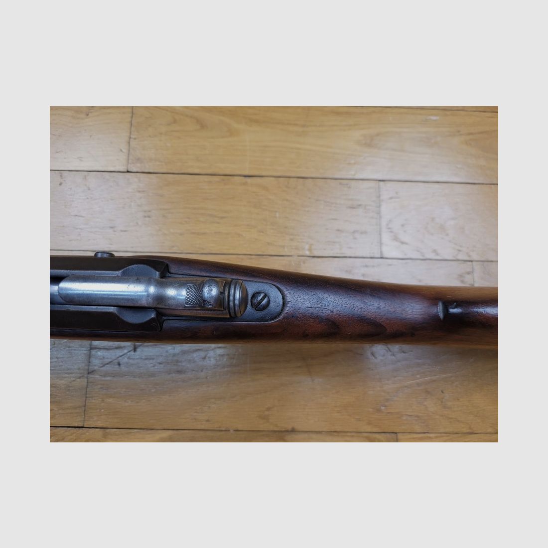 Bon fusil Gras modèle 1874 M80 « pur » – calibre 11mm Gras d&rsquo;origine – Manufacture de Châtellerault en 1881 – un des derniers – « Made in France » et petit Rochelais – non mono matricule – TBE +, image 11 sur 29